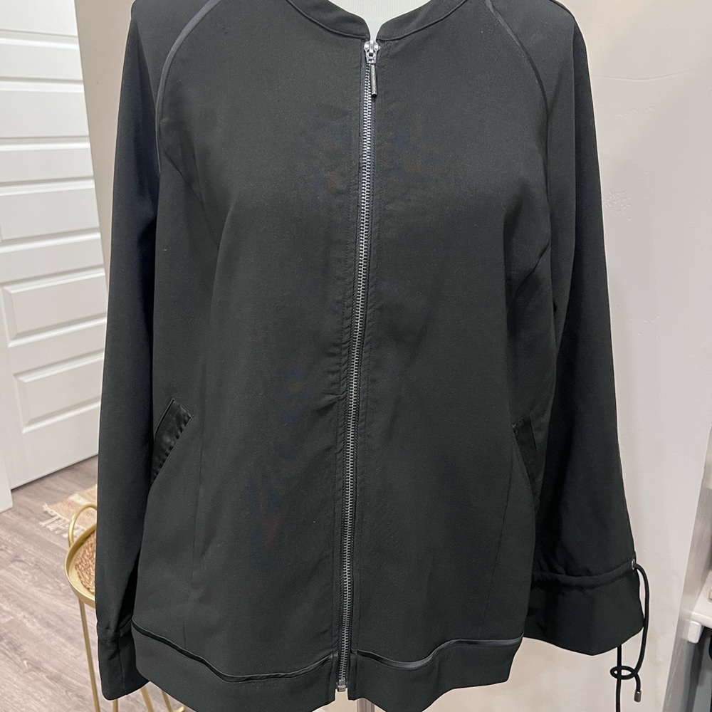 H by Halston Sheer black Jacket